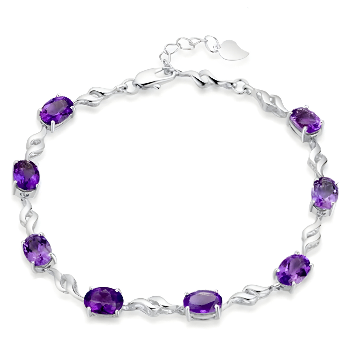 Bracelet Améthyste - Cristal Serein