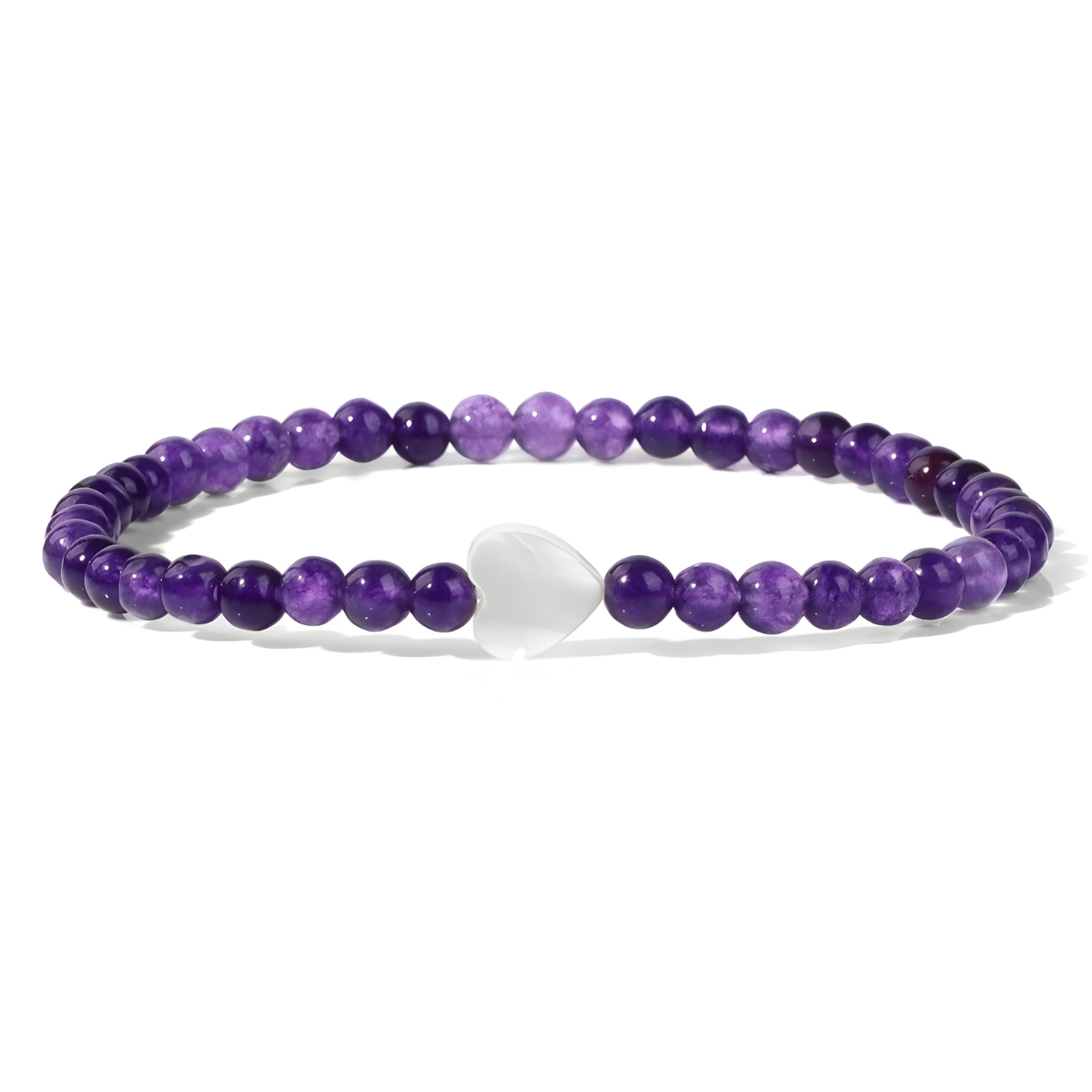 Bracelet Améthyste - Rayon Lilas