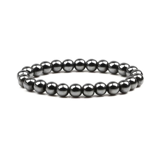 Bracelet Hématite - Gemme d’Ébène