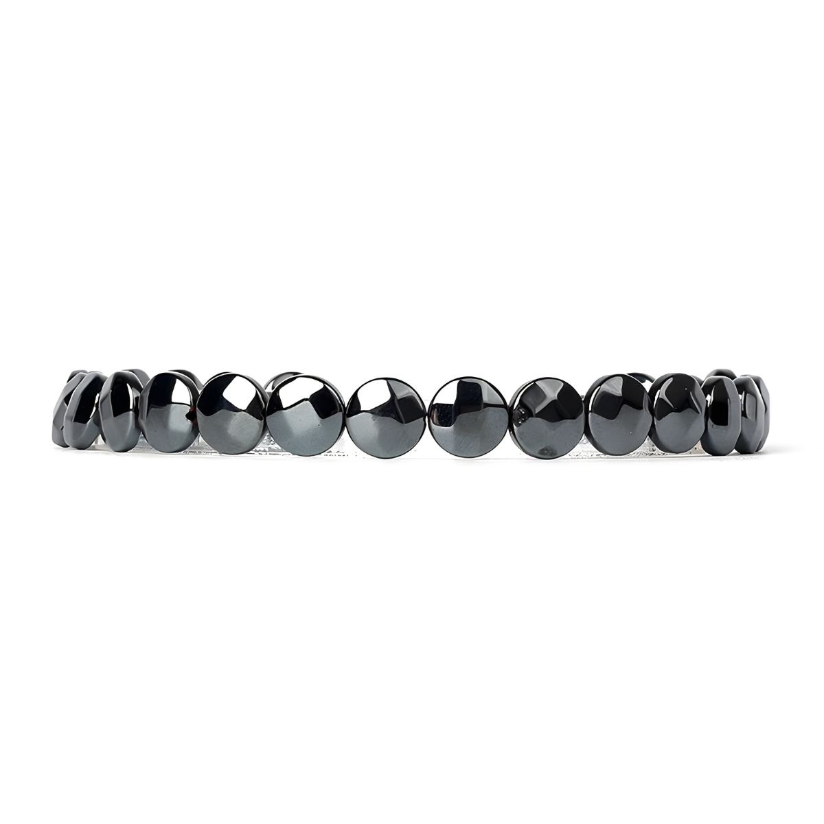 Bracelet Hématite - Lueur Métallique