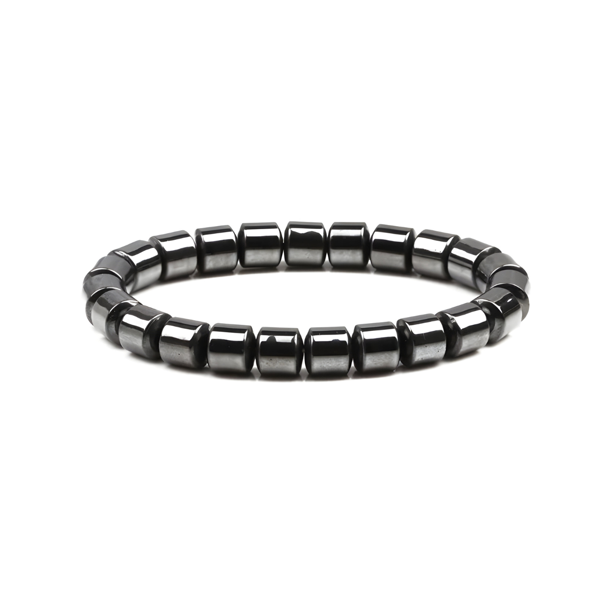 Bracelet Hématite - Reflet de Nuit