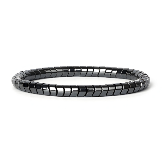 Bracelet Hématite - Sphère Obscure