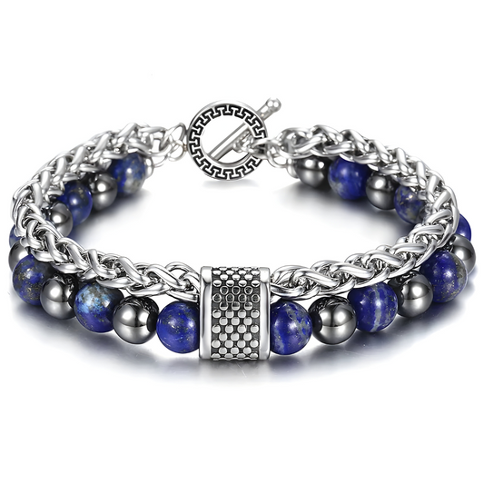 Bracelet Lapis Lazuli - Brise Bleue 