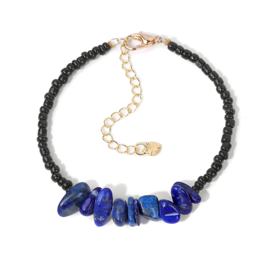 Bracelet Lapis Lazuli - Lumière de Nuit