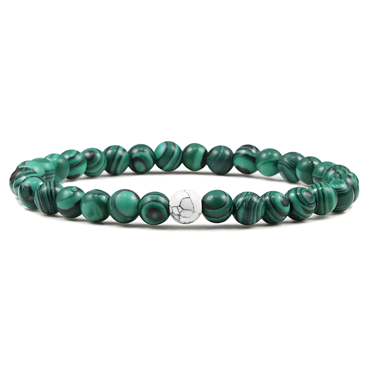 Bracelet Malachite - Lueur Végétale