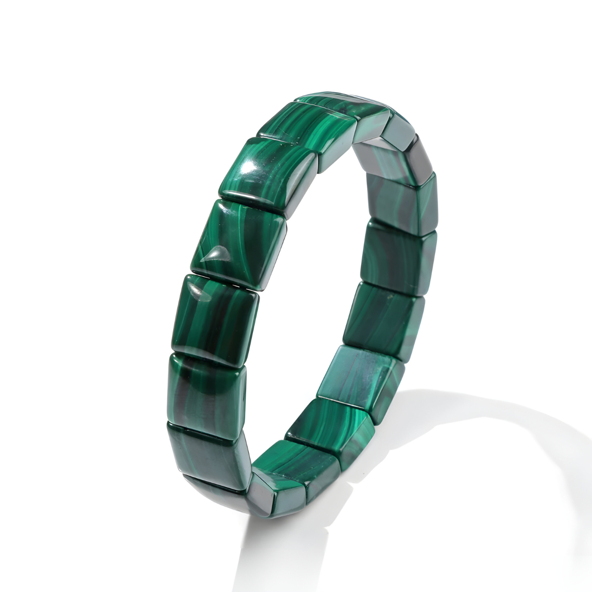 Bracelet Malachite - Rivage Vert