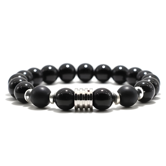 Bracelet Obsidienne - Âme de Lave