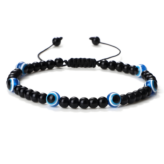 Bracelet Obsidienne - Brume Nocturne