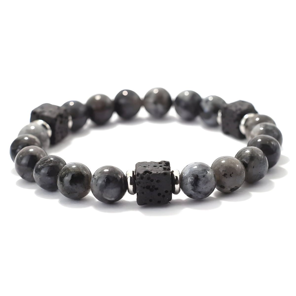 Bracelet Obsidienne - Éclipse Minérale