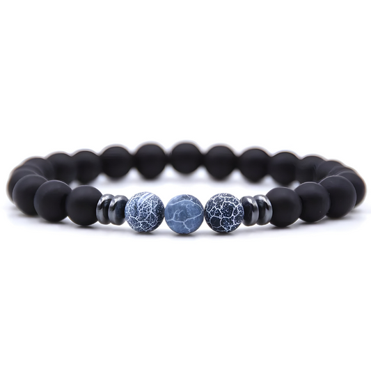 Bracelet Obsidienne - Gardien des Ombres