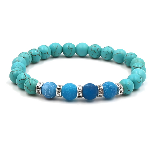 Bracelet Turquoise - Cœur Turquoise