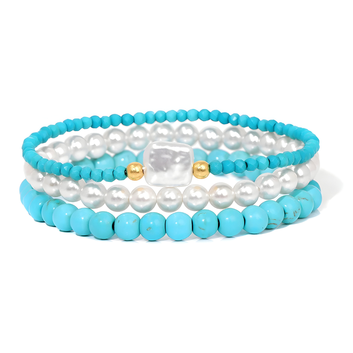 Bracelet Turquoise - Goutte de Ciel