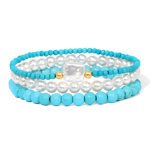 Bracelet Turquoise - Goutte de Ciel