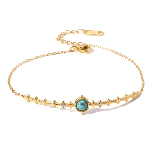 Bracelet Turquoise - Larme Céleste