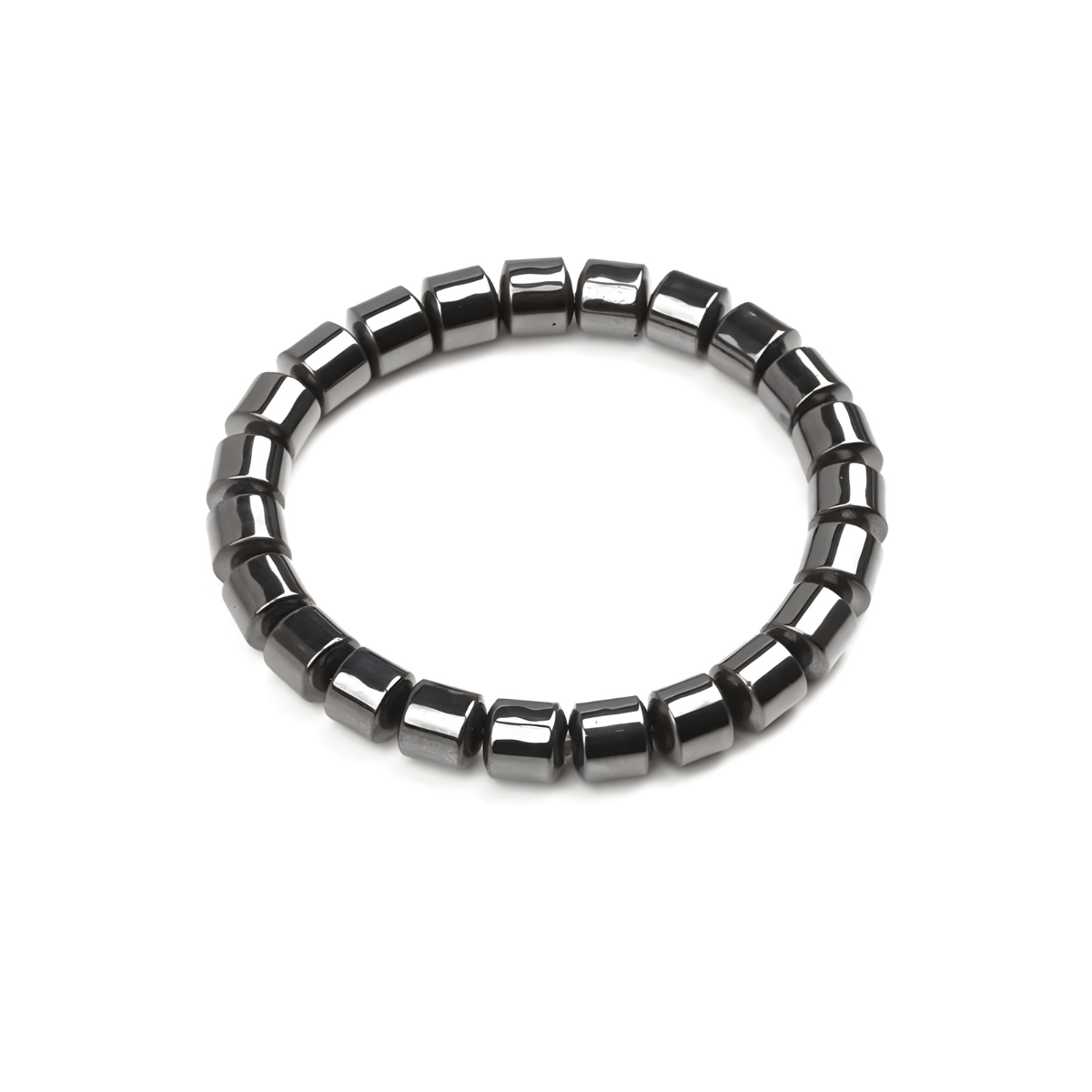 Bracelet Hématite - Reflet de Nuit