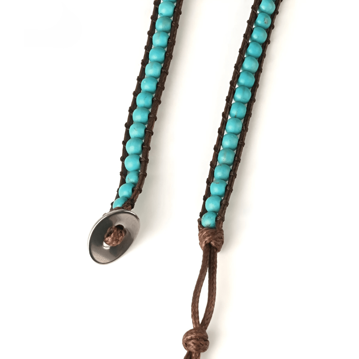 Bracelet Turquoise Africaine - Gardienne Bleu