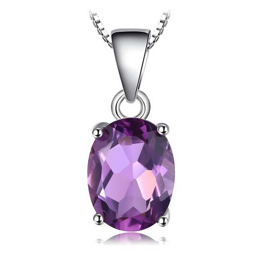 Collier Améthyste Argent - Chant Violet