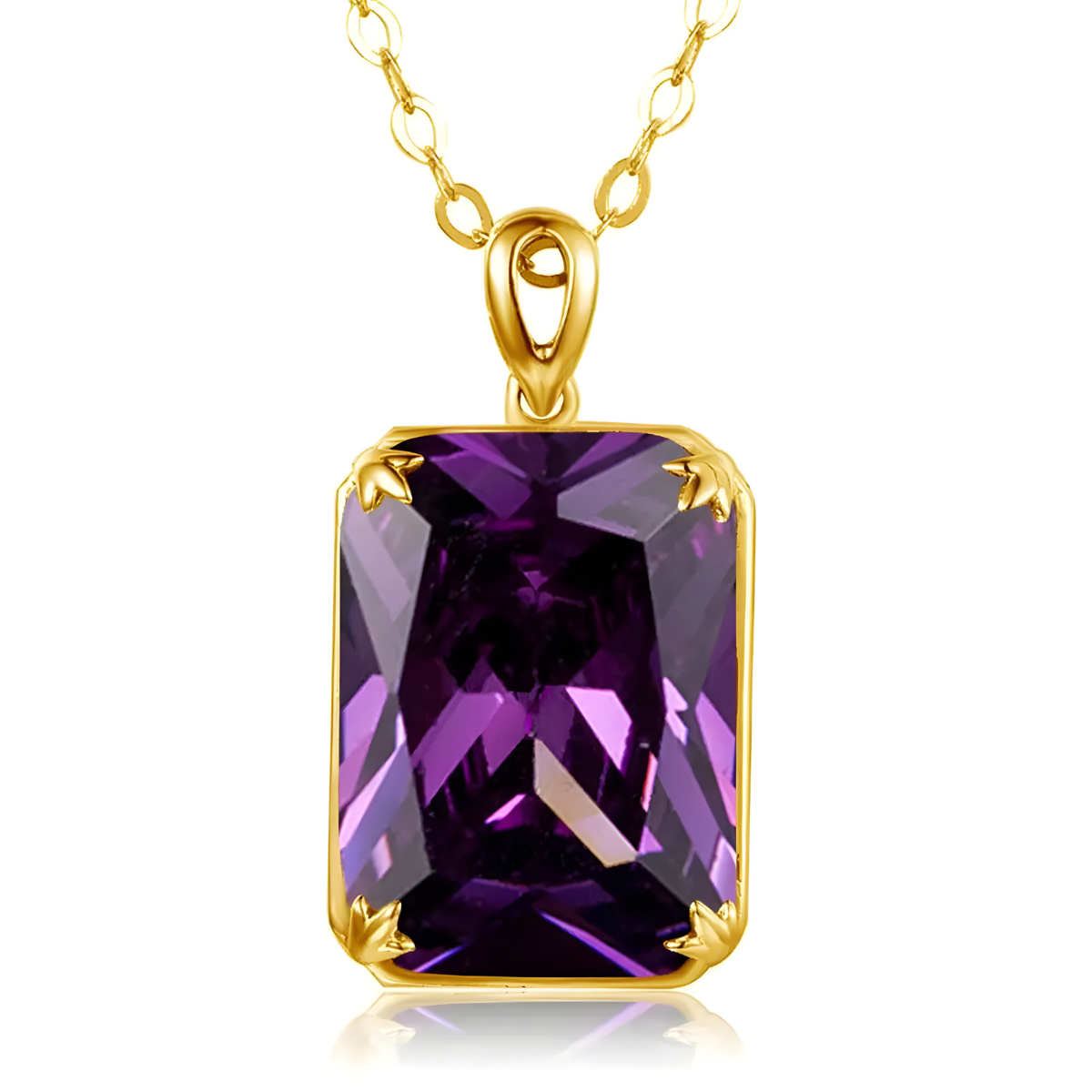 Collier Améthyste - Essence Violette