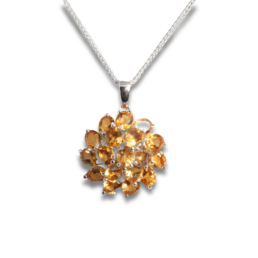 Collier Citrine - Flamme de Citrine