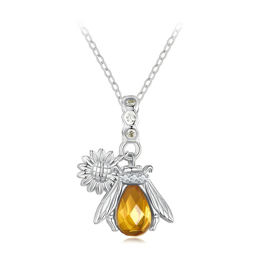 Collier Citrine - Gemme de Lumière