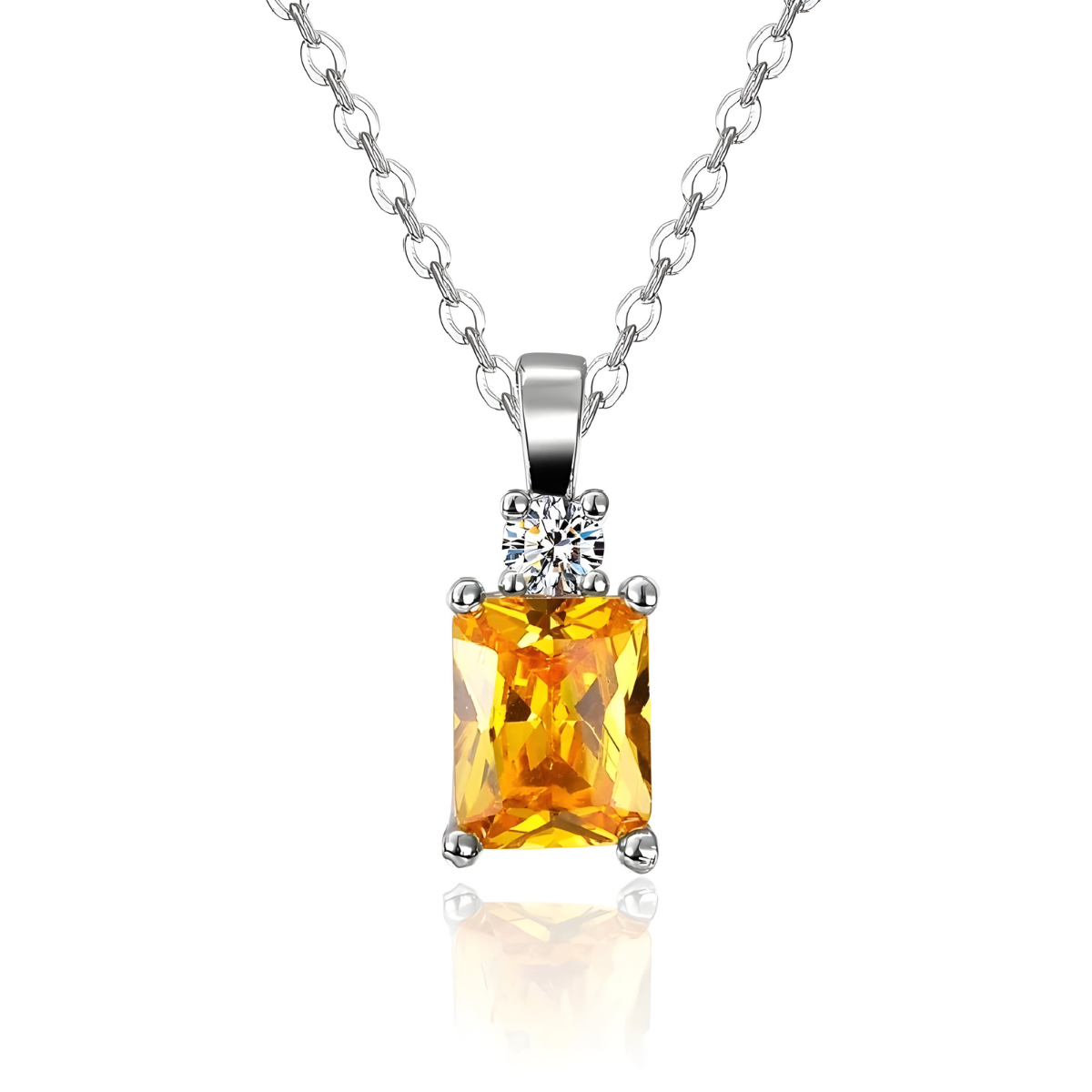 Collier Citrine - Lueur de Miel