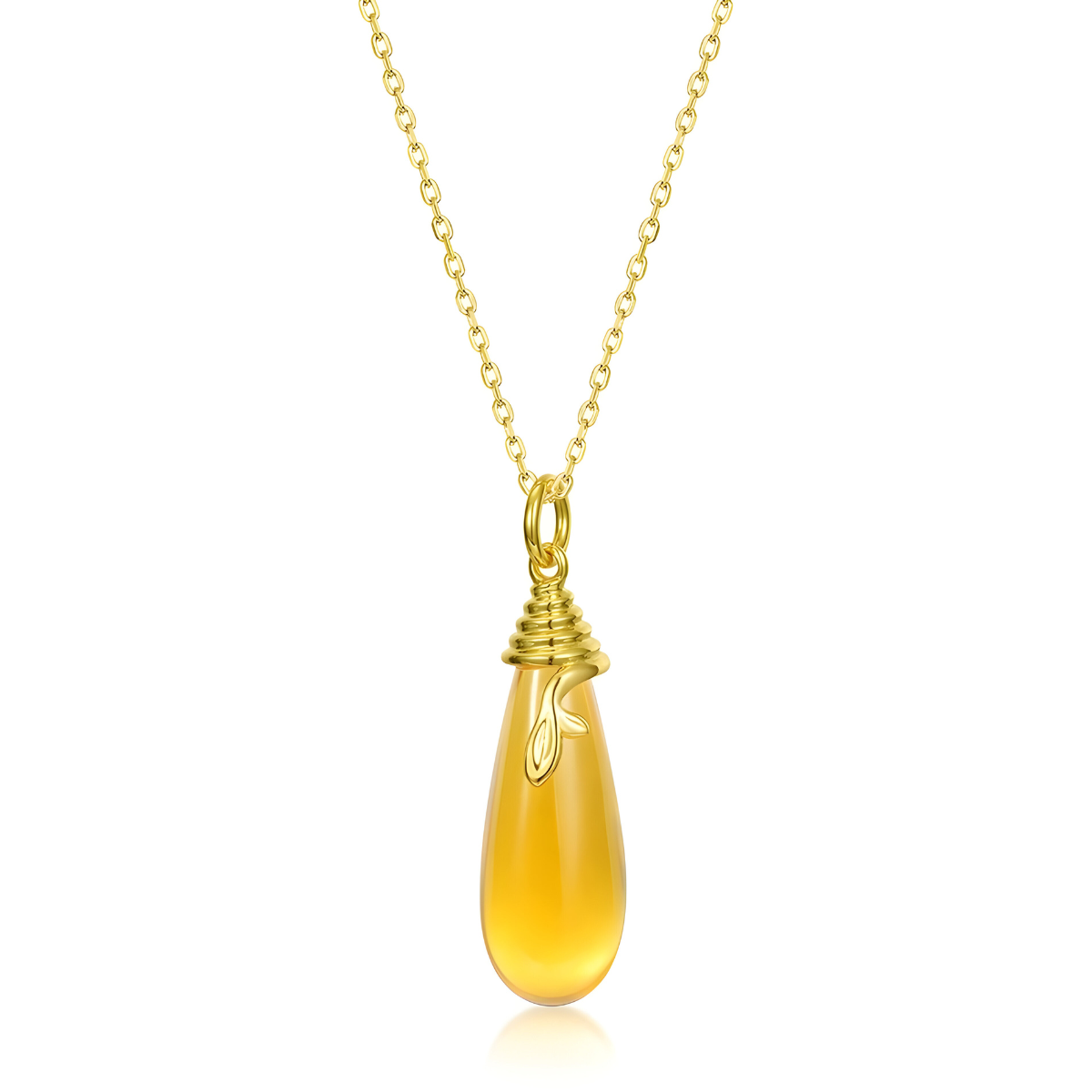 Collier Citrine - Or Radieux