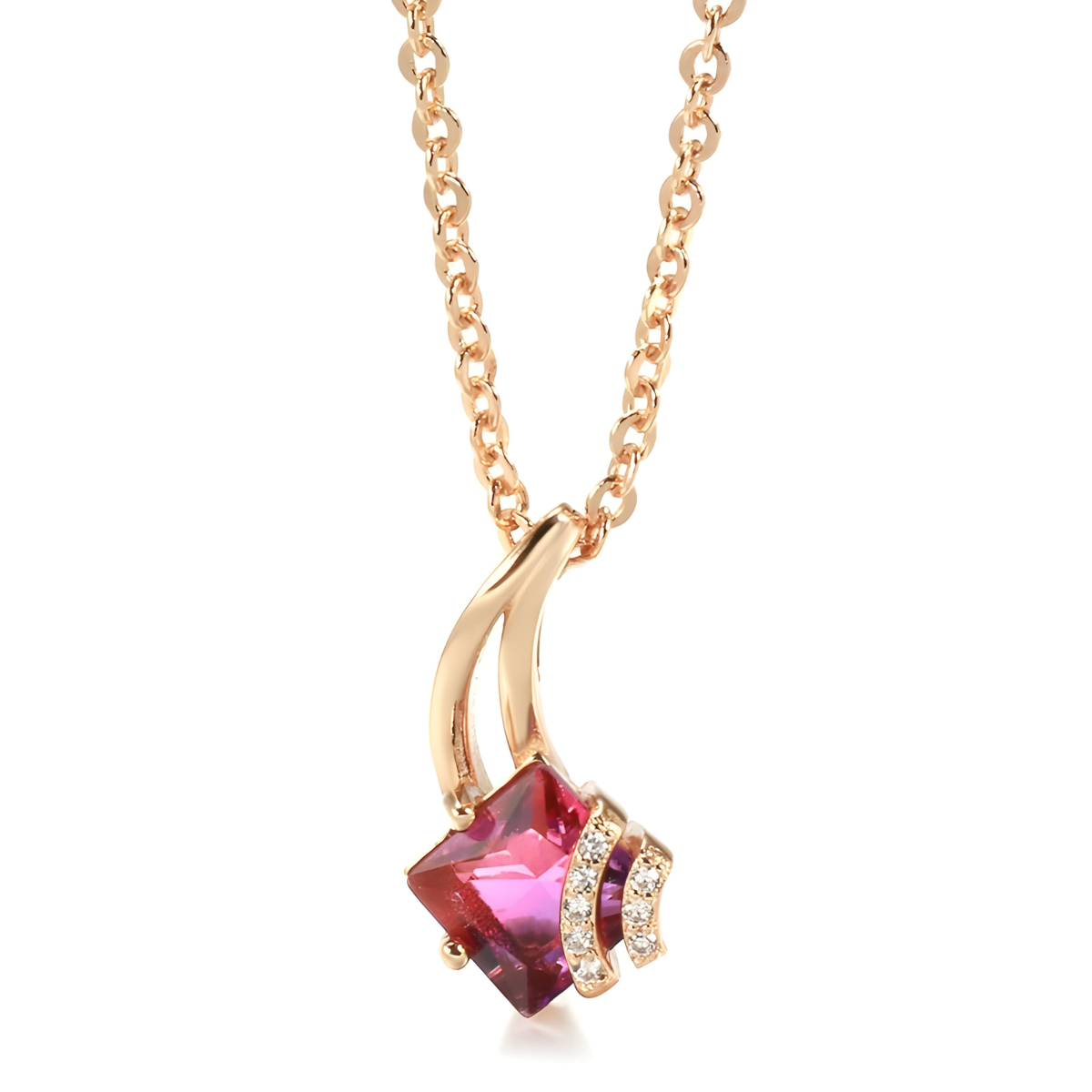 Collier Grenat - Rouge Imperial