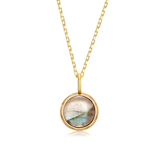 Collier Labradorite - Brume Austral