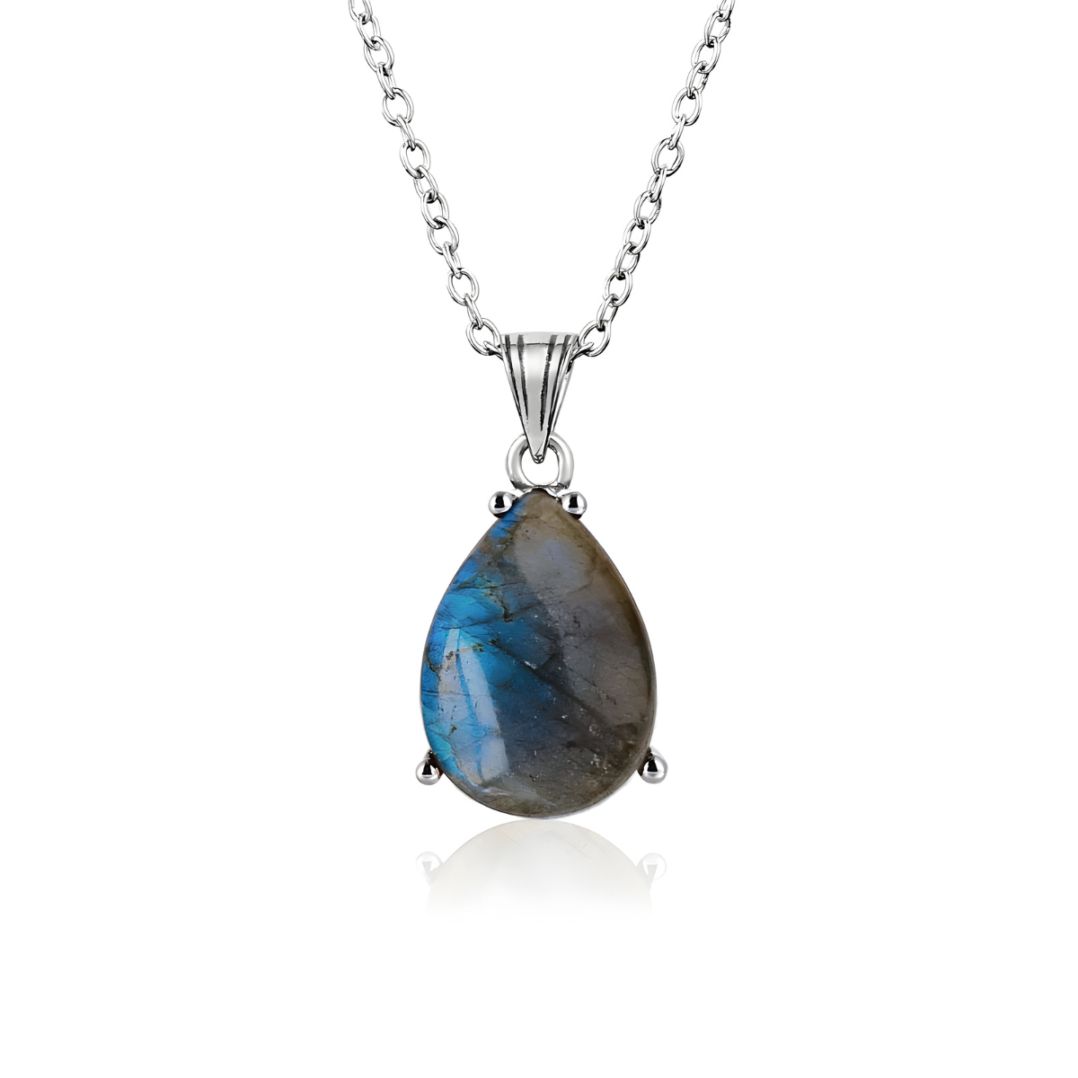 Collier Labradorite - Ciel Iridescent