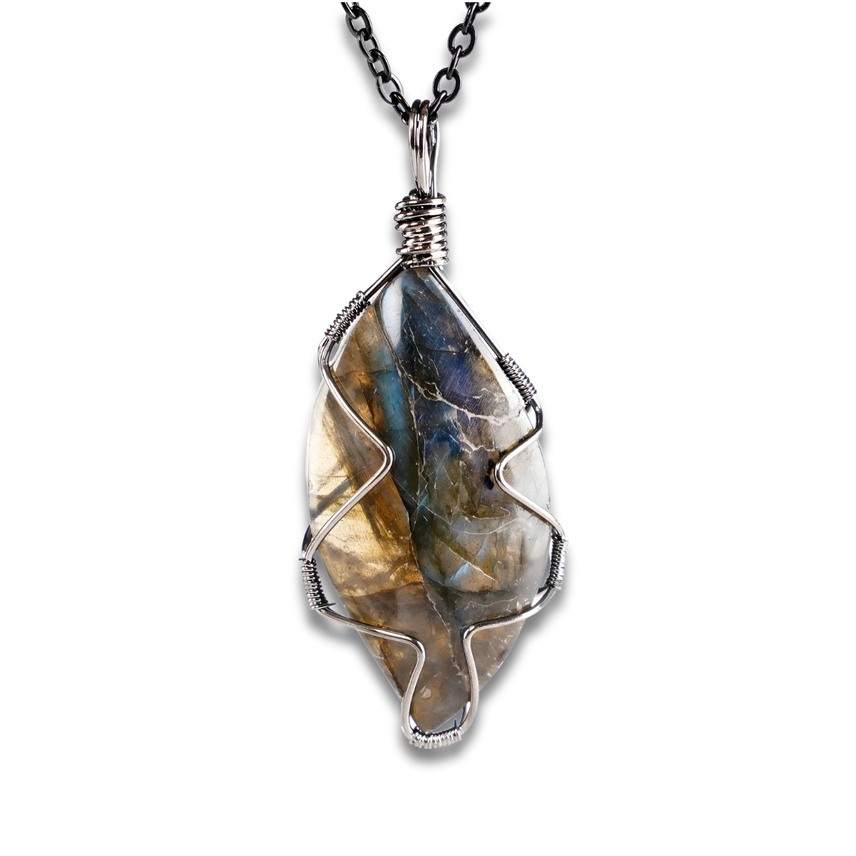 Collier Labradorite - Résonance Polaire