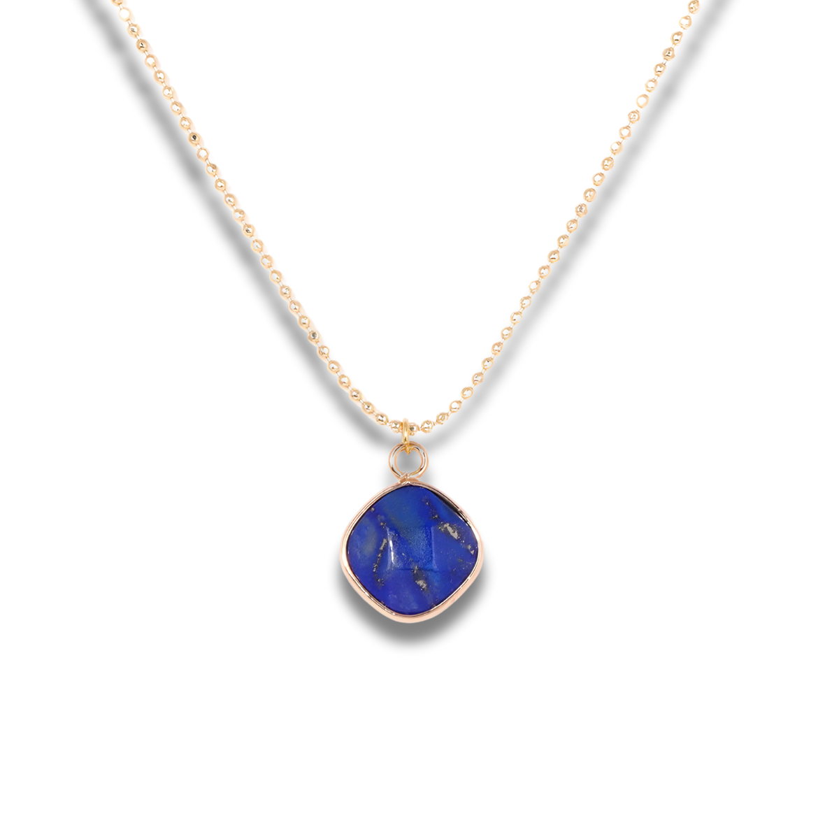 Collier Lapis Lazuli - Écho Méditerranéen