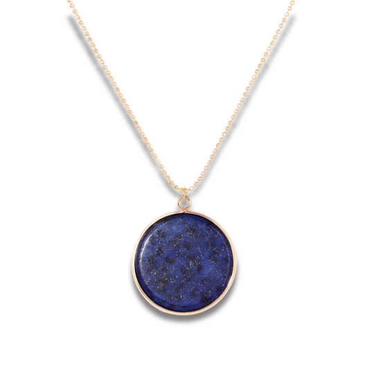 Collier Lapis Lazuli Or - Minuit d’Orient