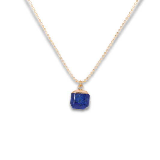 Collier Lapis Lazuli Or - Oraison du Nil