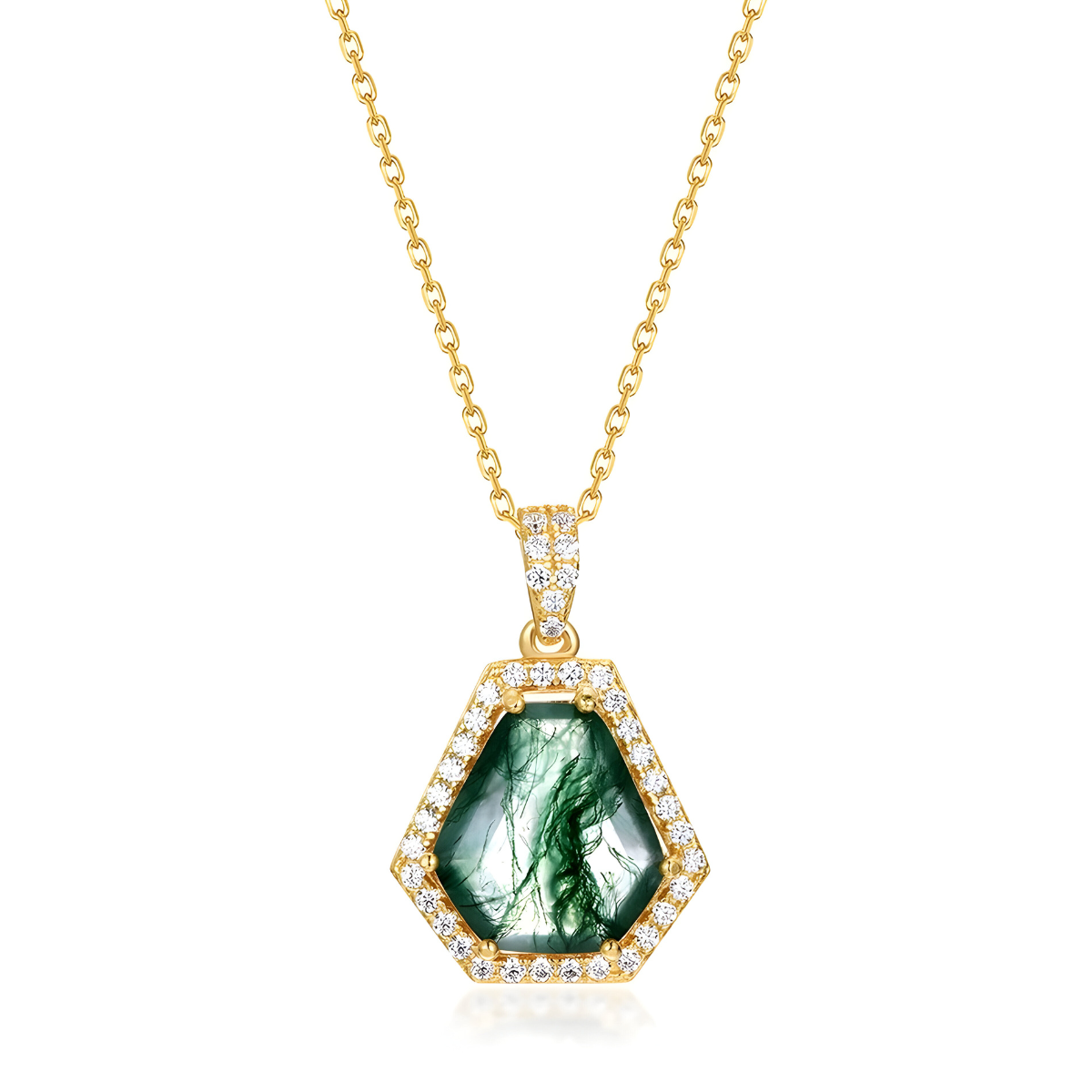 Collier Malachite - Mirage Émeraude