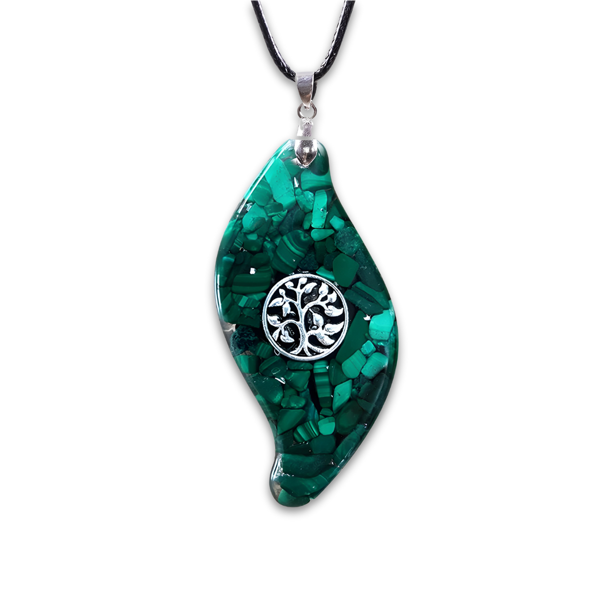 Collier Malachite - Vert d’Éden