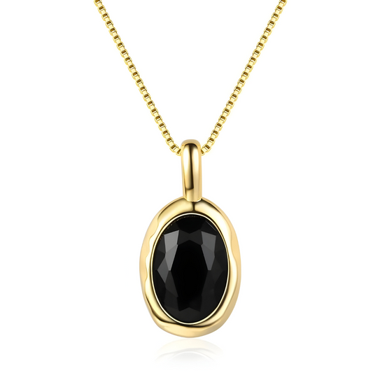 Collier Obsidienne - Noir de Lune