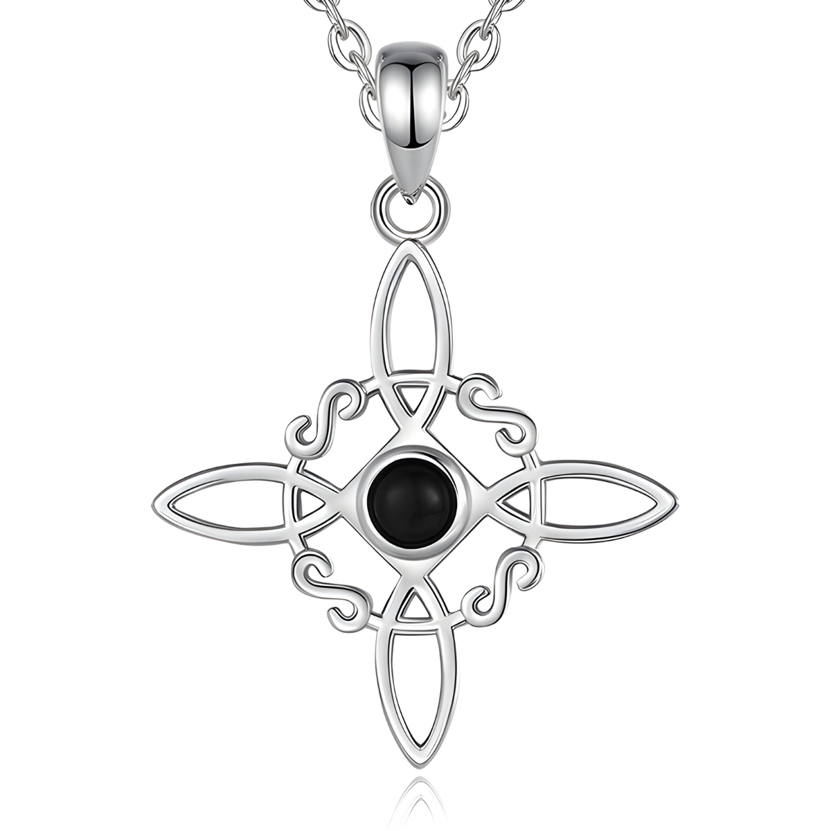 Collier Obsidienne - Sombre Apogée