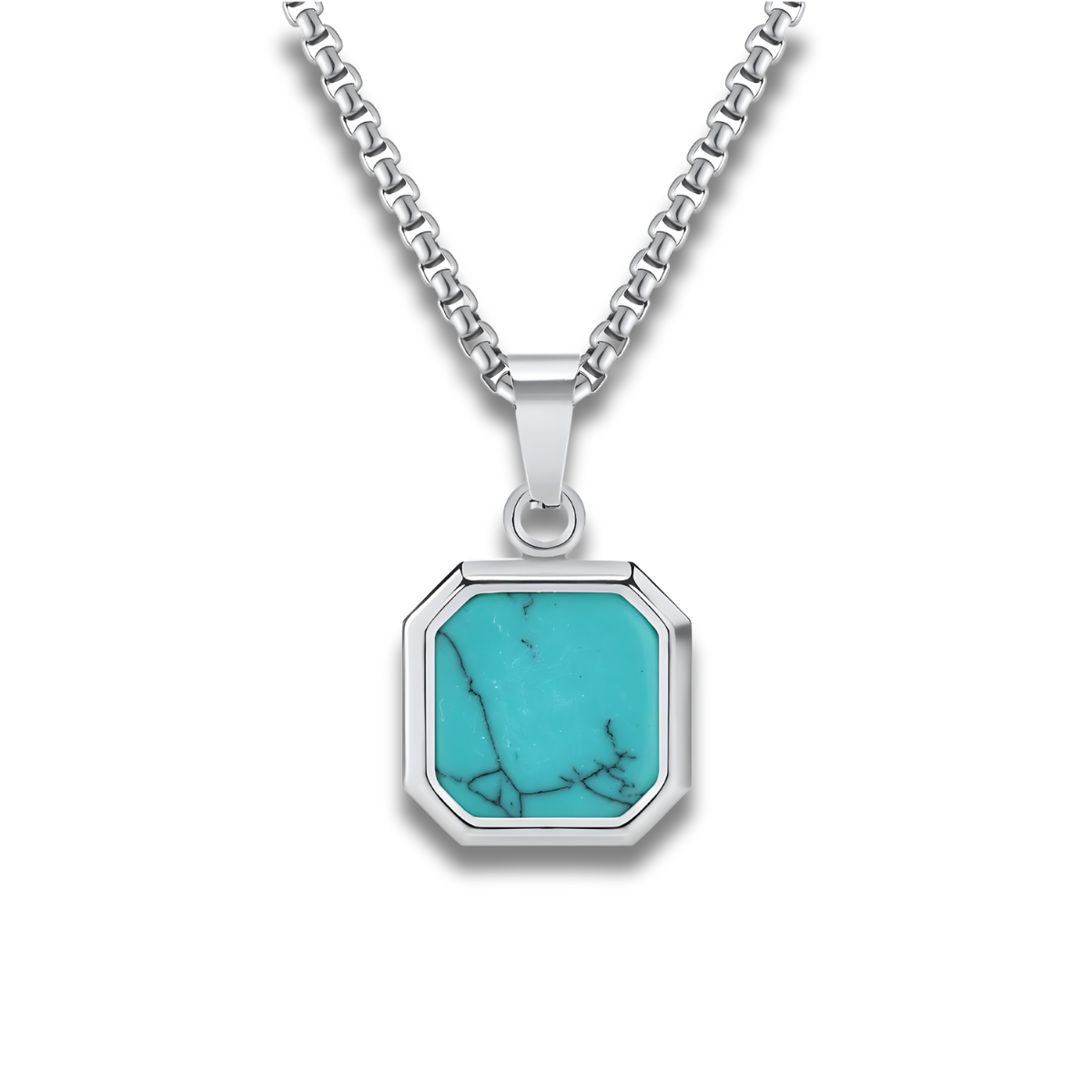 Collier Turquoise - Océan Céleste